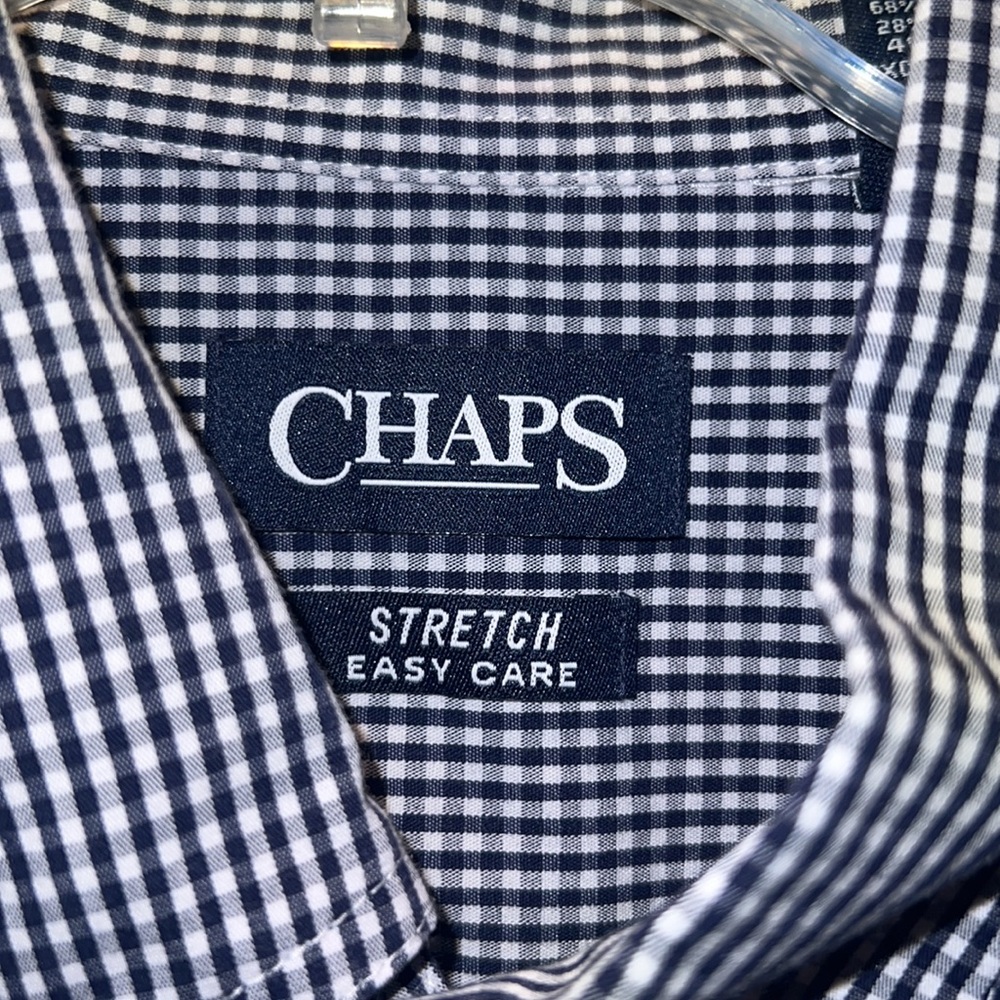 Navy/White Button Down - image 3